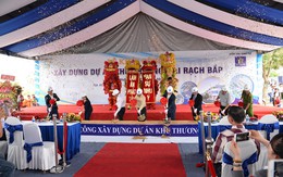 ​Khởi công xây dựng khu thương mại Rạch Bắp