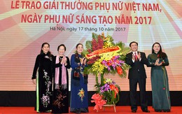 10 phụ nữ tiêu biểu nhận giải thưởng Phụ nữ VN 2017