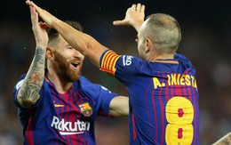 ​Thắng dễ Malaga, Barcelona bỏ xa Real Madrid 8 điểm