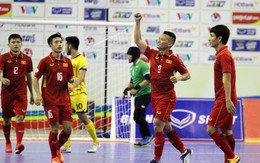 ​Futsal VN thắng đậm Brunei 18-0