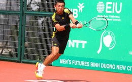 Couacaud bỏ cuộc, Hoàng Nam vào chung kết giải Vietnam F2 Futures
