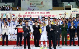​Thái Sơn Nam giữ lại Cúp futsal quốc gia