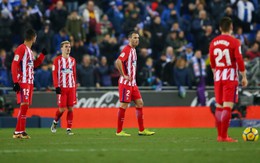 Espanyol buộc Atletico Madrid thua trận đầu tiên