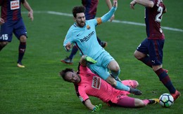 Messi tịt ngòi, không đáng lo như Ronaldo!