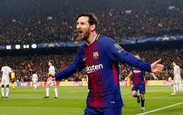 ​Messi rực sáng, Barcelona hạ Chelsea vào tứ kết Champions League