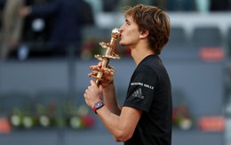 Thắng dễ Thiem, Zverev vô địch Madrid Open 2018