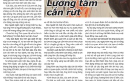 Văn học cảnh báo để gieo hạt giống lành