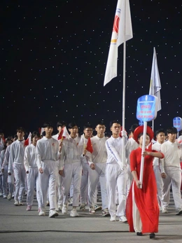 Tưng bừng khai mạc Đại hội thể dục thể thao Thủ đô lần thứ 11