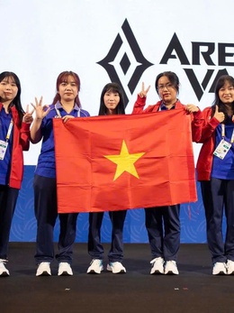 Việt Nam lần đầu giành HCV bộ môn Liên Quân Mobile