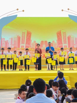 3.000 thiếu nhi sôi nổi tham gia ngày hội học tập sáng tạo tại Đà Nẵng