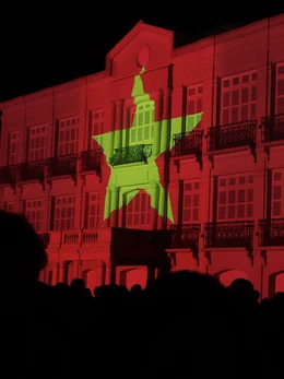 Mãn nhãn màn trình chiếu 3D Mapping trên tòa nhà 125 năm tuổi tại Đà Nẵng