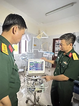 Bệnh xá Trường Sa: Điểm tựa sức khỏe của quân dân Trường Sa