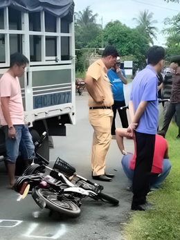 Vụ tai nạn giao thông ở Vĩnh Long