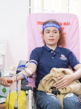 1.000 'giọt hồng' từ thành phố mang tên Bác góp vào Hành trình đỏ