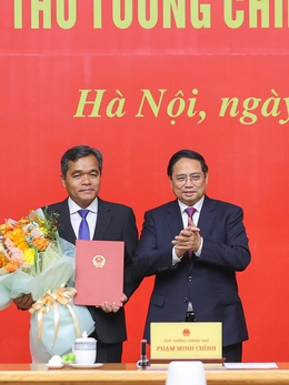 Thủ tướng trao quyết định bổ nhiệm phó tổng thanh tra thường trực Thanh tra Chính phủ