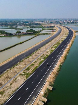 Toàn cảnh con đường dài 41km, trị giá hơn 6.000 tỉ đang được thi công ở Hà Nội