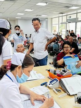 Bệnh nhân đến Bệnh viện Ung bướu TP.HCM tiếp tục tăng, khoảng 1,2 triệu lượt năm 2026