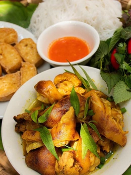 Nồi giả cầy ngày Tết, món ăn từ sự gói ghém của cư dân làng biển