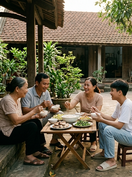 Dịp nghỉ lễ 30-4: Nằm võng, uống cà phê sữa, team building, mặc áo cờ đỏ sao vàng… còn gì bằng!