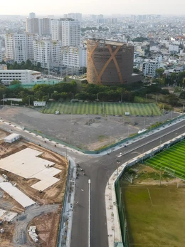 'Lộ diện' 5 đường xuyên khu trường đua Phú Thọ, 2 đường chính sắp thông xe