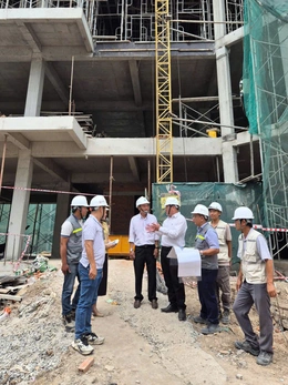 Thăm ngôi trường được xây dựng thần tốc ở phường Thuận Giao, TP.HCM