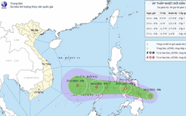 Tropical depression approaching East Vietnam Sea could develop into storm No. 15

