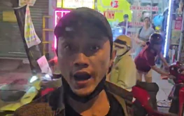 Police question man who smashed truck window in Ho Chi Minh City