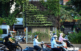 Hanoi adds greenery to urban railway pillars, underpasses, flyovers