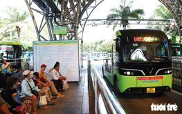 Ho Chi Minh City bus passenger trips exceed 30.6 million after 3 months of free bus services