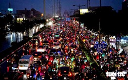 2 drainage projects underway to ease flooding near Ho Chi Minh City airport