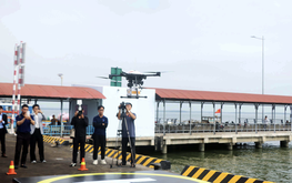 Ho Chi Minh City launches first cross-sea UAV postal route