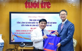 Consul General Jung Jung Tae hopes Tuoi Tre to strengthen role as Vietnam-South Korea bridge