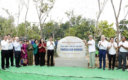 Ho Chi Minh City inaugurates Friendship Garden