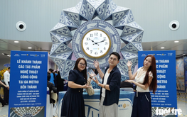 Public art unveiled at Ho Chi Minh City’s largest metro station