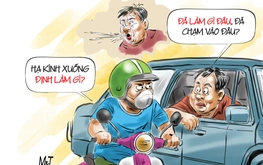 Ra đường gặp 'hổ báo', nhớ... hiền trước