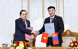 Vietnamese, Mongolian legislatures sign MoU on cooperation