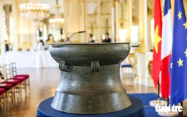France returns 2,000-year-old Dong Son bronze drum to Vietnam