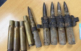 12.7mm military-grade bullet found in baggage at Tan Son Nhat International Airport