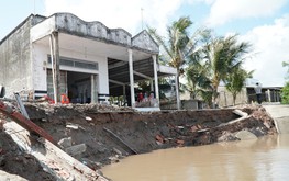 Riverbank erosion engulfs Mekong Delta as El Nino raises drought fears