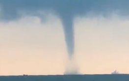 2 waterspouts appear off Ho Chi Minh City coast