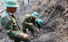 300kg bomb removed from downtown street in northern Vietnam