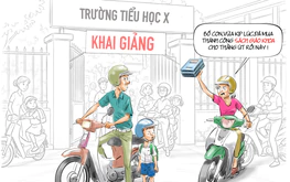 Hậu khai giảng, sách giáo khoa vẫn 'chơi trốn tìm' với phụ huynh