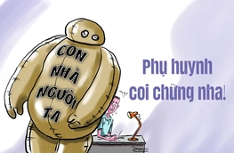 Phụ huynh coi chừng bị phạt 10 triệu vì 'con nhà người ta'