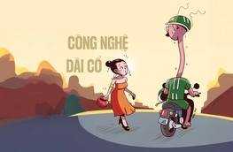 Xe công nghệ chờ dài cổ, khách cứ ung dung thong thả