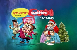 Tuổi Trẻ Cười số 15-12-2025: Sếp bị lộ dự án Nuôi "Em"