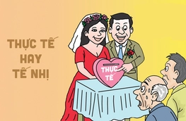 Mừng đám cưới nên thực tế hay tế nhị?