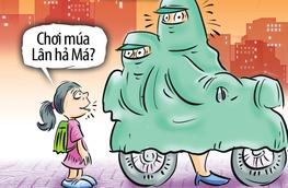 Múa lân chào mùa hè?