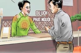 Chuyến du lịch kết hợp... phạt nguội