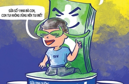 Sữa dinh dưỡng bịt mắt người nổi tiếng