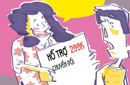 Khó hiểu với 'gói hỗ trợ chuyển đổi' trị giá 299 ngàn đồng